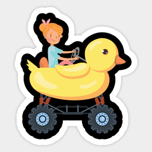 Duck Duck Jeep Sticker